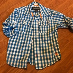 English Laundry button down with roll up sleeves